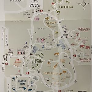 Zoo Map - Winter 2008