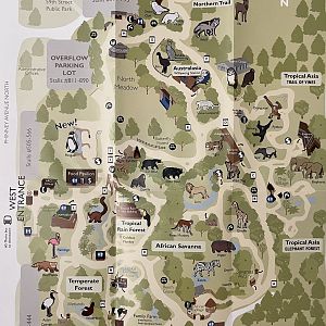 Zoo Map - Spring 2009