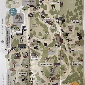 Zoo Map - Winter 2010