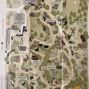 Zoo Map - Spring 2010