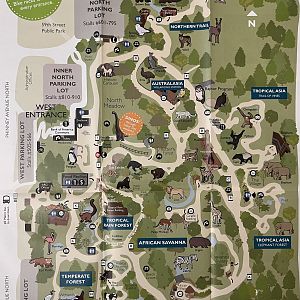 Zoo Map - Spring 2011