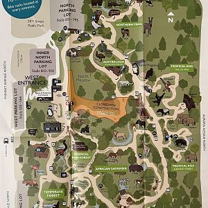 Zoo Map - Winter 2012