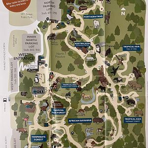 Zoo Map - Winter 2013