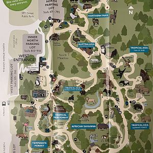 Zoo Map - Spring 2013