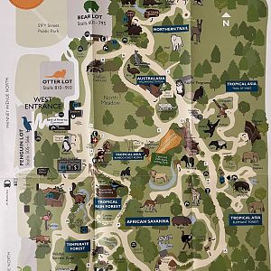 Zoo Map - Winter 2014
