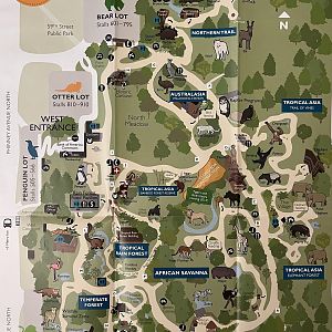 Zoo Map - Spring 2014