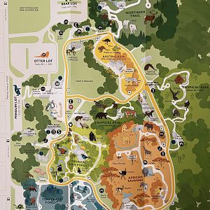 Zoo Map - Spring 2015