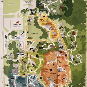 Zoo Map - Winter 2016