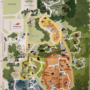 Zoo Map - Spring 2016