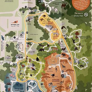 Zoo Map - Winter 2017
