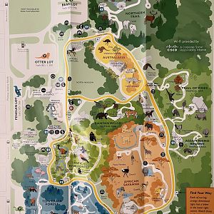 Zoo Map - Winter 2018