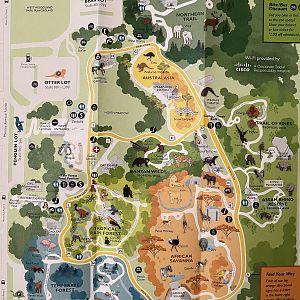 Zoo Map - Spring 2019