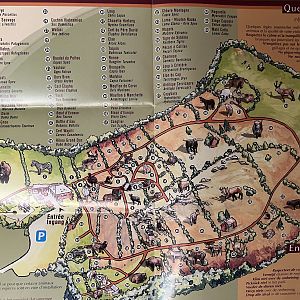 Zoo Map - undated