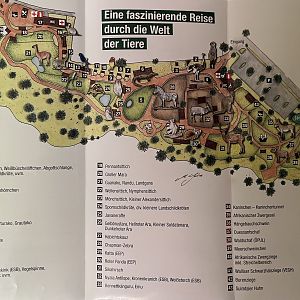 Zoo Linz Map - 2019
