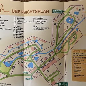 Raritaten Zoo Ebbs Map - 2023