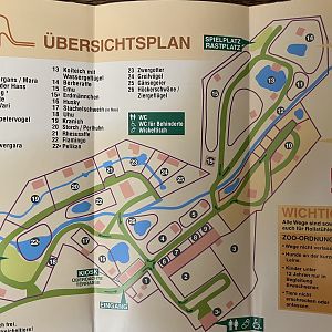 Raritaten Zoo Ebbs Map - 2019