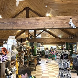 Gift Shop at Peak Wildlife Park (August 2023)