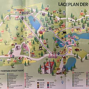 Tierpark Stadt Haag Map - 2023