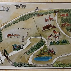 Zoo Map (Eurosafari) - 2015