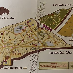 Zoo Map - 2012