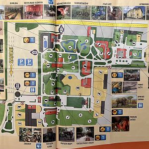 Zoo Map (Walking Area) - 2012