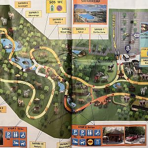 Zoo Map (Safari) - 2012