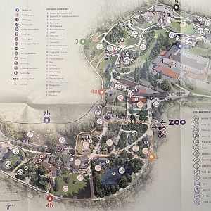 Zoo Map - undated