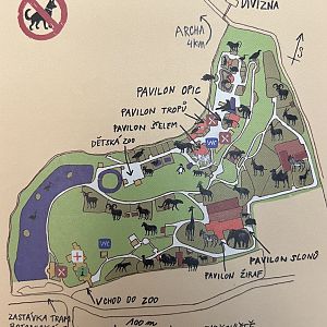 Zoo Map - undated