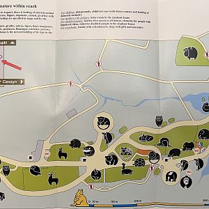 Zoo Map - undated