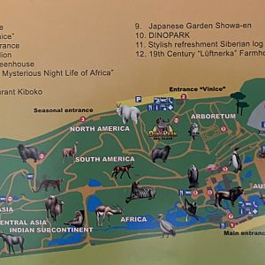 Zoo Map - undated