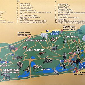 Zoo Map - 2005