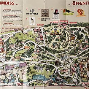 Zoo Map - 2019 (German)