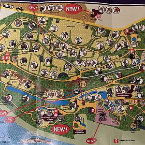Zoo Map - 2001