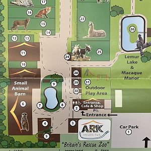 Zoo Map - undated
