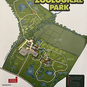Zoo Map - undated