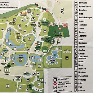Zoo Map - 2021