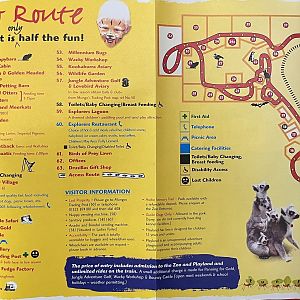 Zoo Map - 2003