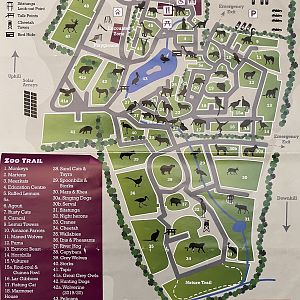 Zoo Map - 2018