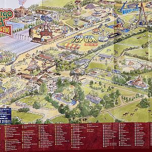 Zoo Map - 1996