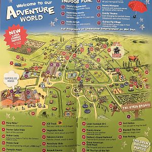 Hatton Adventure World Map - 2015