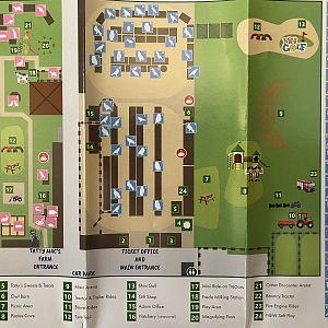 Herrings Green Activity Farm Map - 2018
