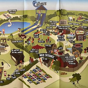 Knockhatch Adventure Park Map - 2016
