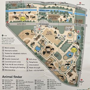 Zoo Map - 2007