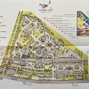 Zoo Map - 1996