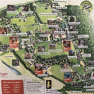 Zoo Map - 2012