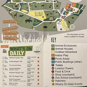 Zoo Map - undated