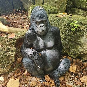 Everglades Outpost - Gorilla statue