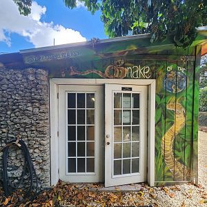 Everglades Outpost - Entrance to reptile room