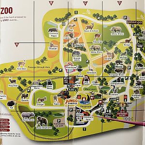 Zoo Map - Summer 2012