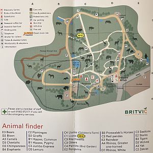 Zoo Map - 2006
